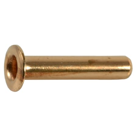 Midwest Fastener .095 Brass Tube Inserts 1 12PK 35727